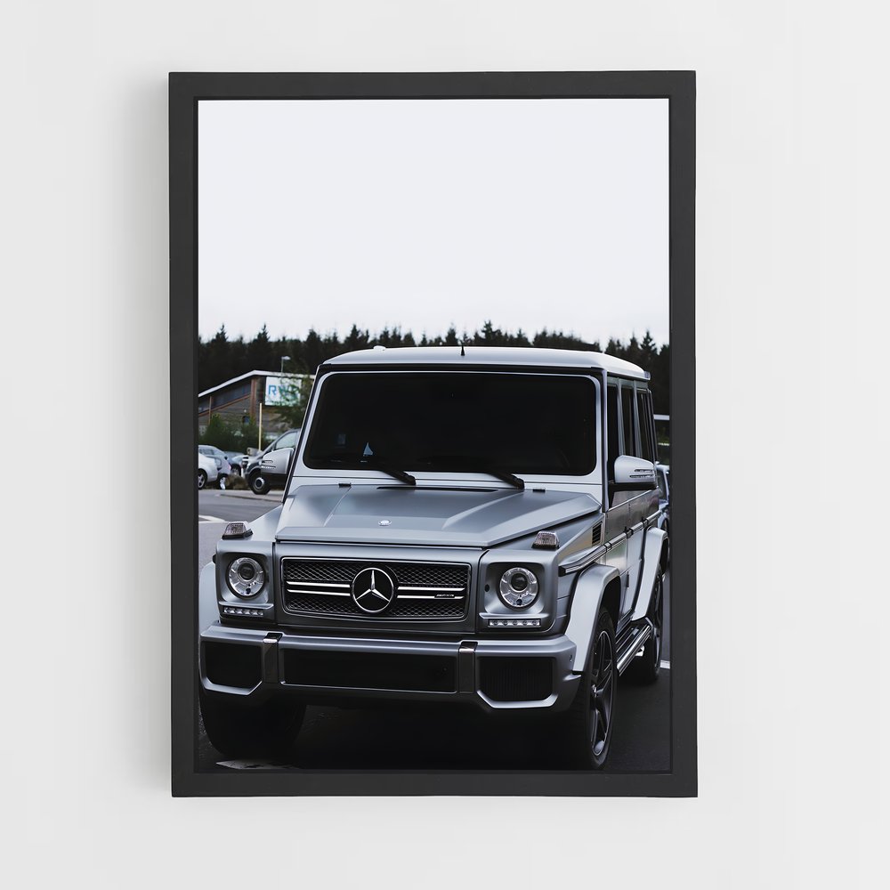 Poster G comme Grandeur – affiche Mercedes (vue 2)